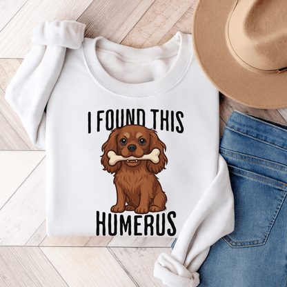Ruby Cavalier Humerus Sweatshirt White