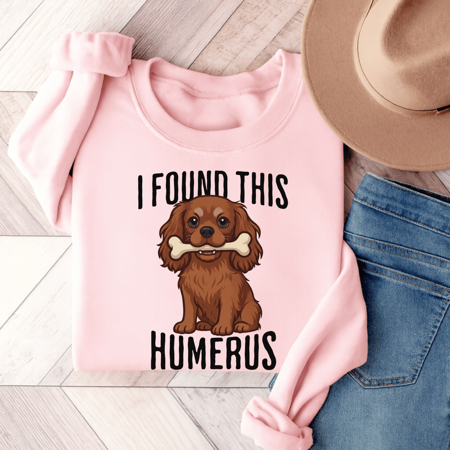 Ruby Cavalier Humerus Sweatshirt Light Pink