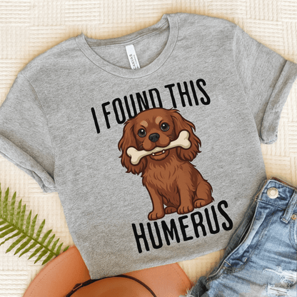 Ruby Cavalier Humerus Tshirt Athletic Heather