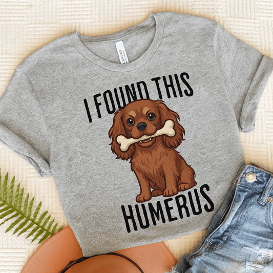 Ruby Cavalier Humerus Tshirt Athletic Heather