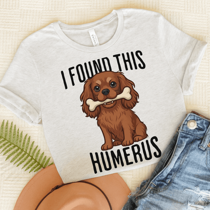 Ruby Cavalier Humerus Tshirt Ash