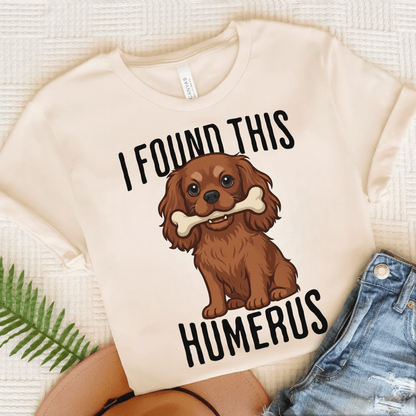 Ruby Cavalier Humerus Tshirt Natural