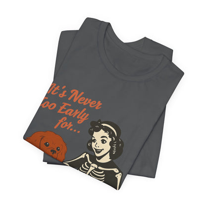 Printify T-Shirt Ruby Cavalier King Charles Early Halloween TShirt