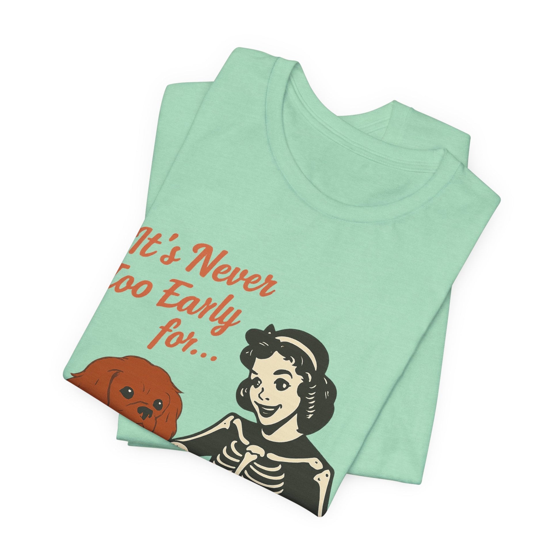 Printify T-Shirt Ruby Cavalier King Charles Early Halloween TShirt