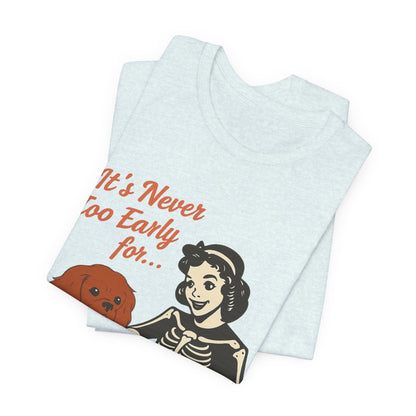 Printify T-Shirt Ruby Cavalier King Charles Early Halloween TShirt
