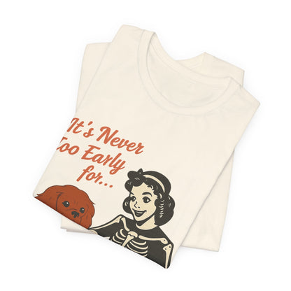 Printify T-Shirt Ruby Cavalier King Charles Early Halloween TShirt