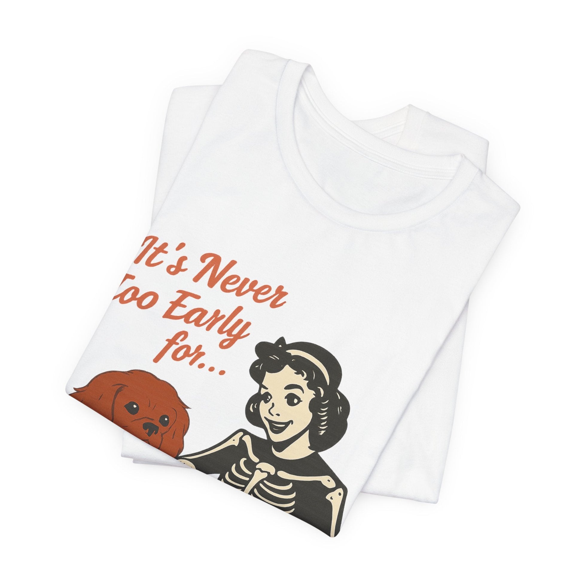 Printify T-Shirt Ruby Cavalier King Charles Early Halloween TShirt