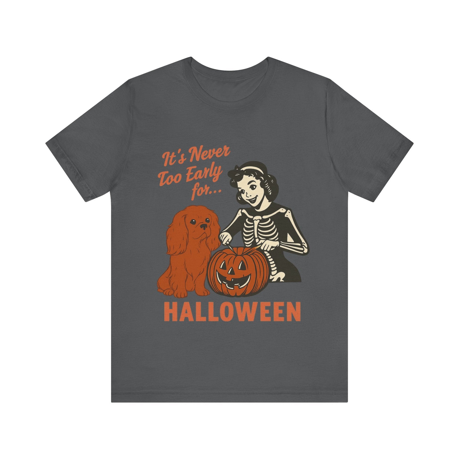 Printify T-Shirt Ruby Cavalier King Charles Early Halloween TShirt