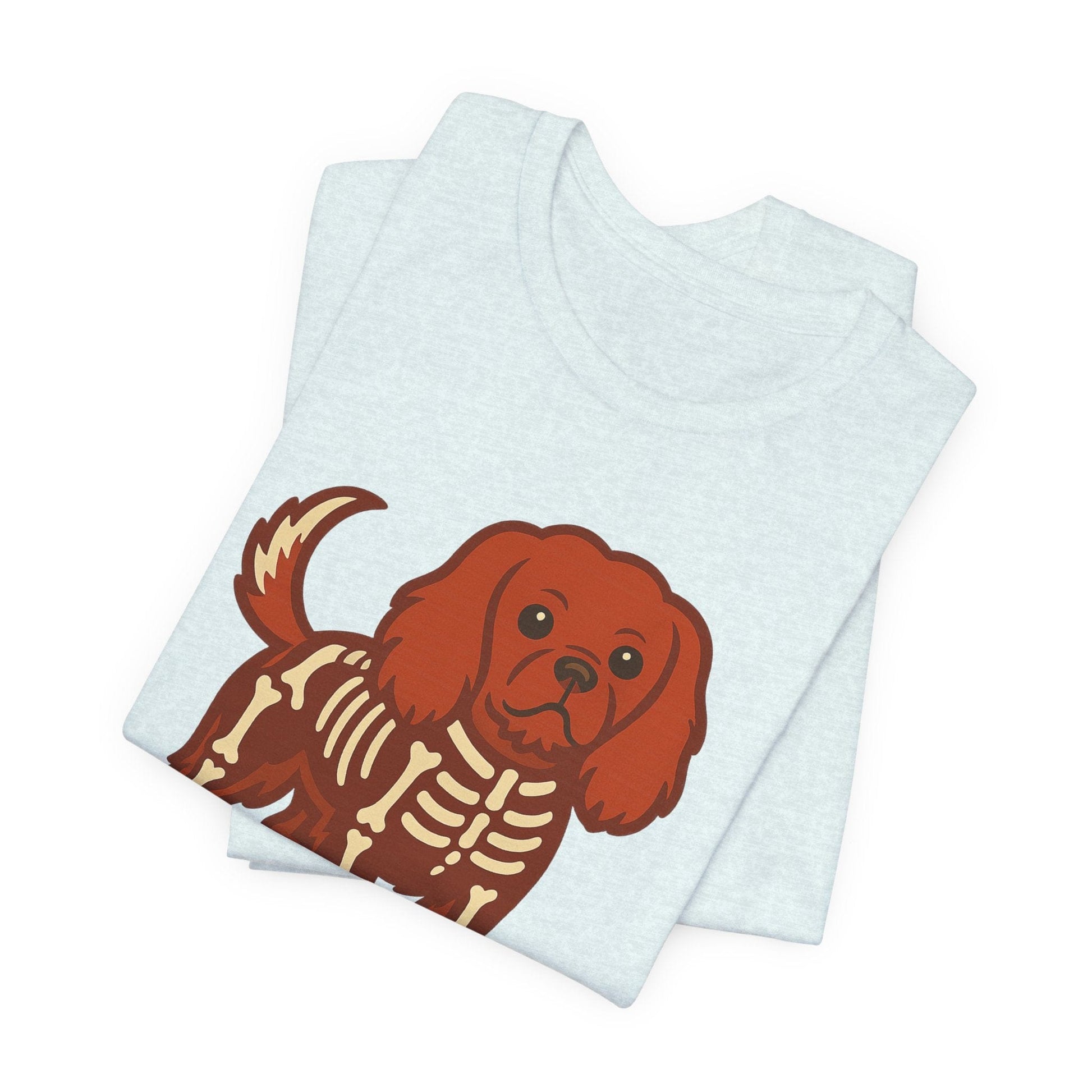 Printify T-Shirt Ruby Cavalier King Charles Stay. Slay. Halloween TShirt