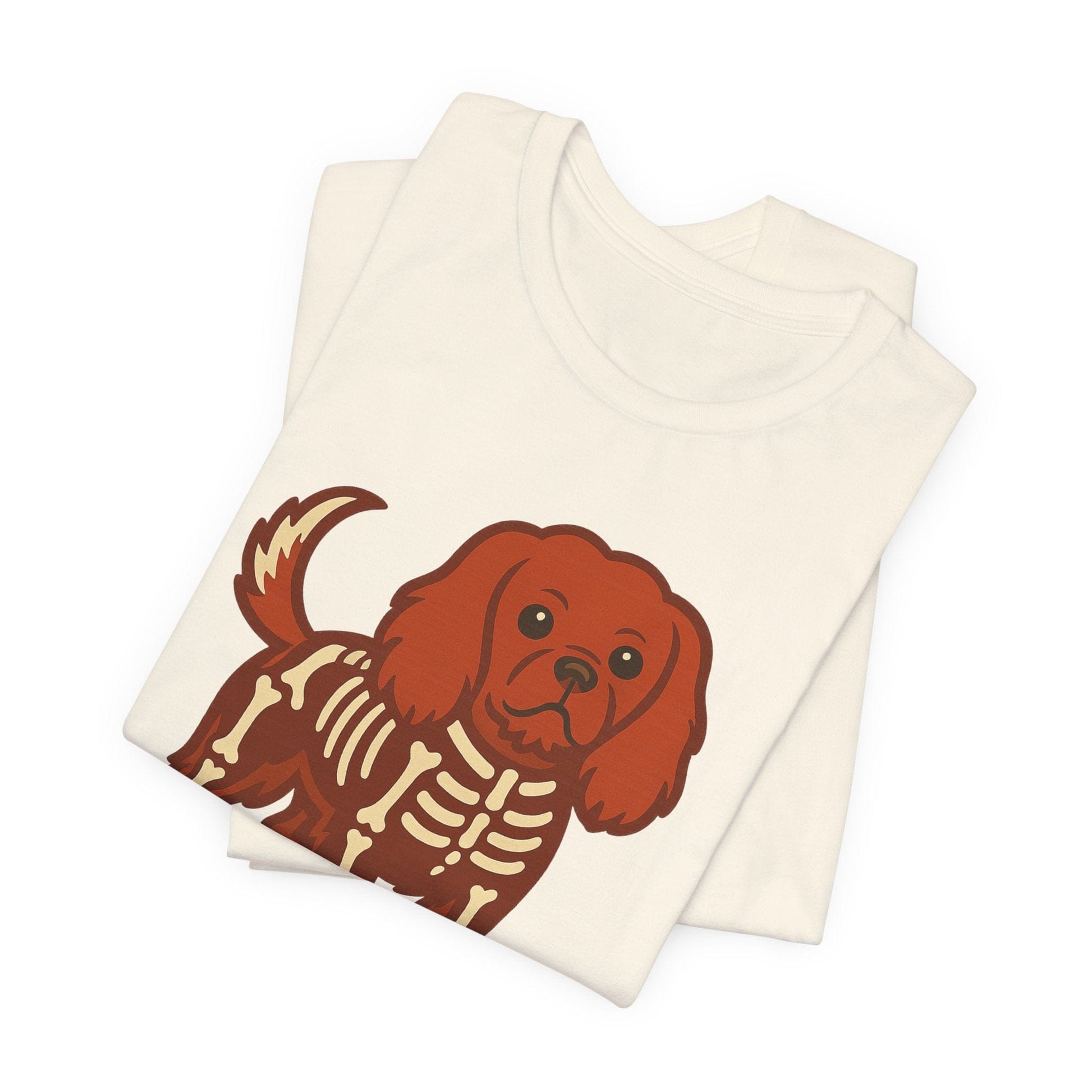 Printify T-Shirt Ruby Cavalier King Charles Stay. Slay. Halloween TShirt