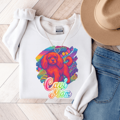 Ruby Cavalier Neon Sweatshirt White
