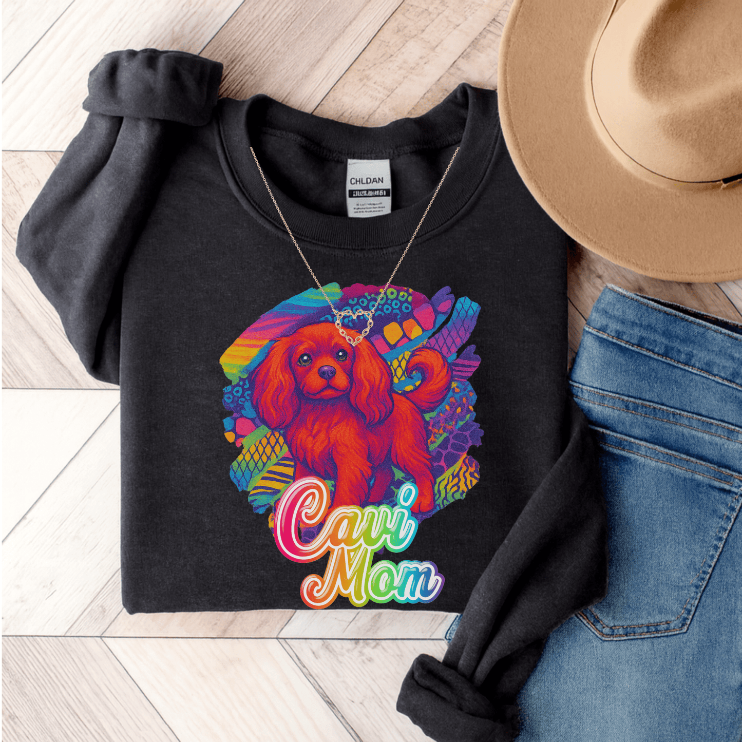 Ruby Cavalier Neon Sweatshirt Black