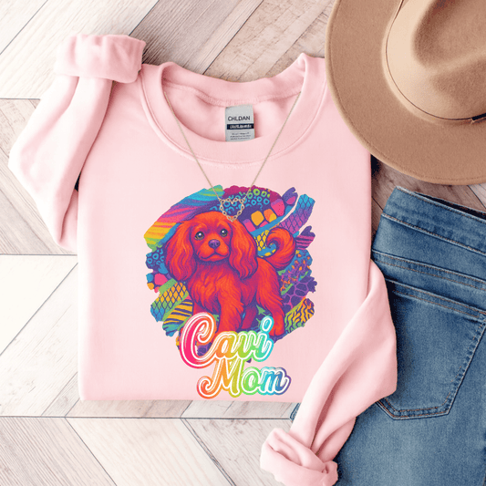Ruby Cavalier Neon Sweatshirt Light Pink