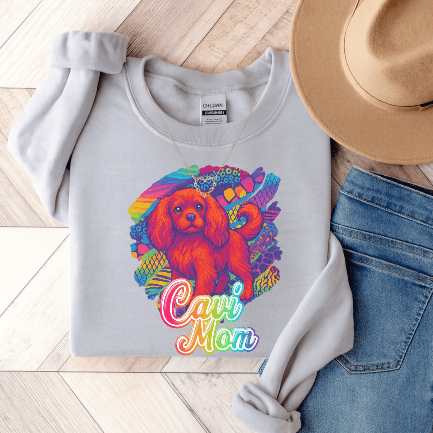 Ruby Cavalier Neon Sweatshirt Ash