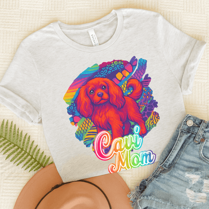 Ruby Cavalier Neon Tshirt Ash