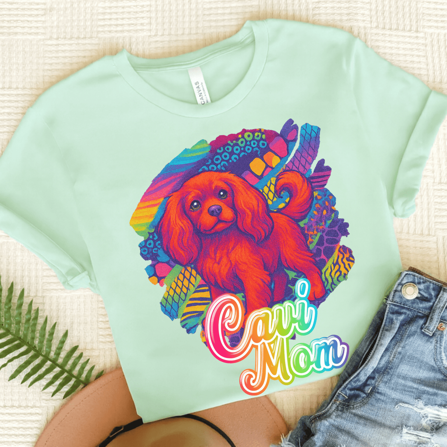 Ruby Cavalier Neon Tshirt Heather Mint