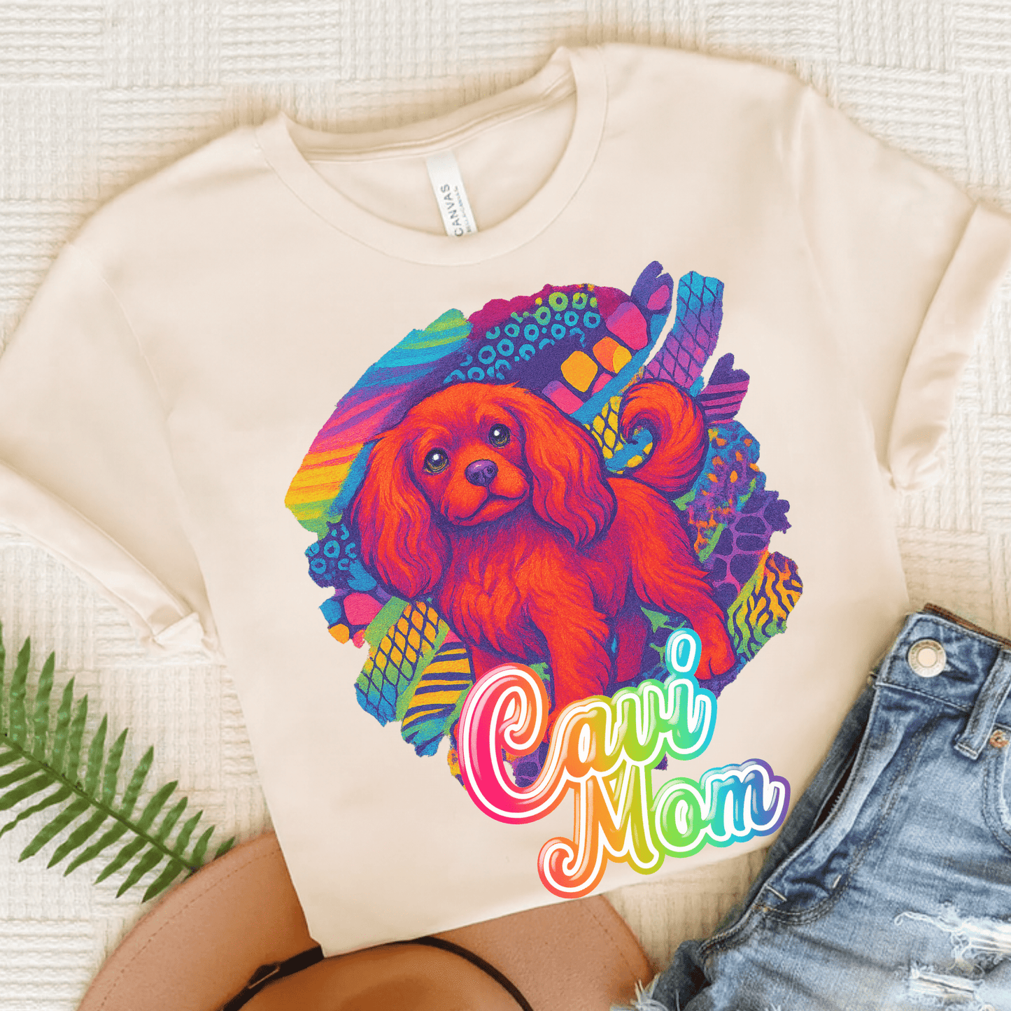 Ruby Cavalier Neon Tshirt Natural