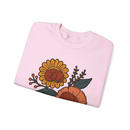 Ruby Cavalier Sleeping Flowers Sweatshirt