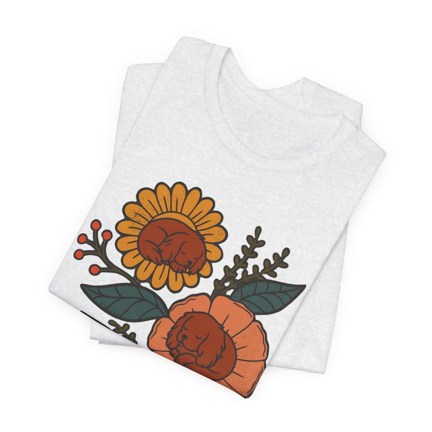 Ruby Cavalier Sleeping Flowers TShirt