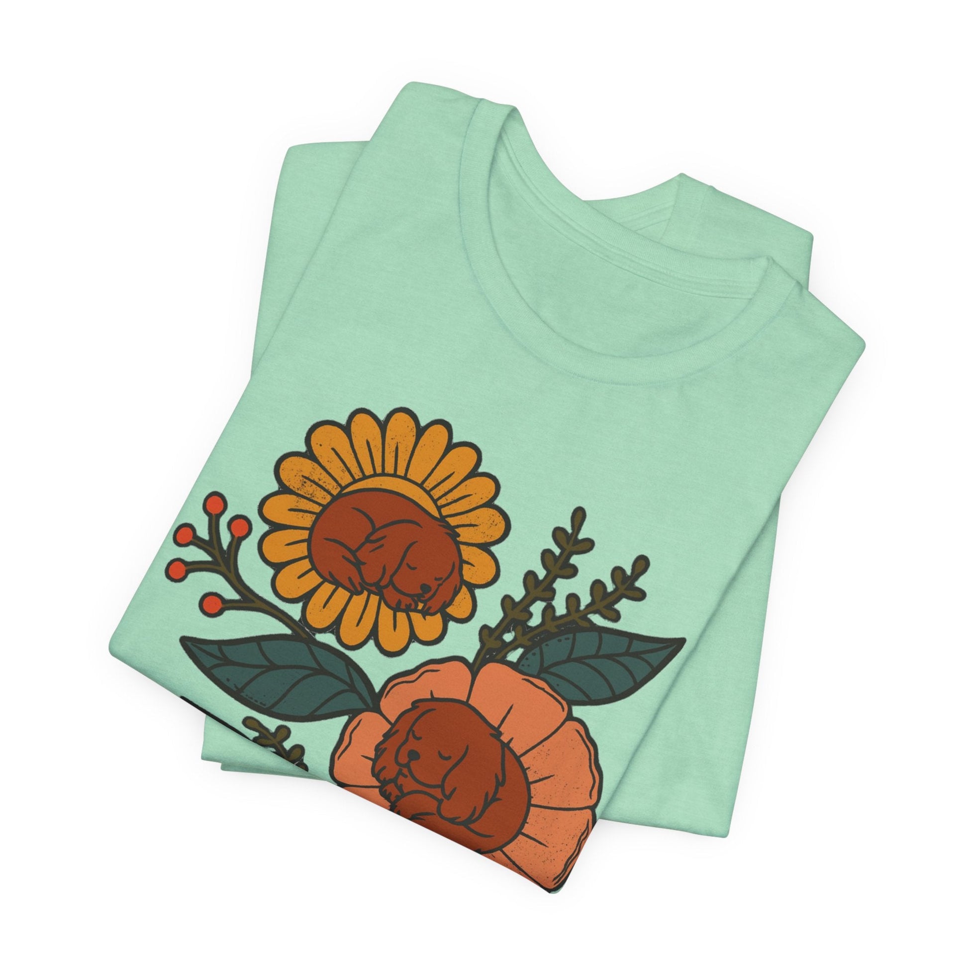 Ruby Cavalier Sleeping Flowers TShirt