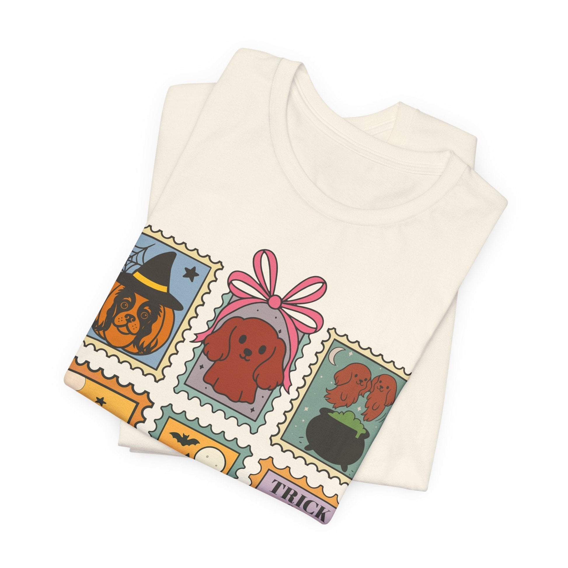 Ruby Cavalier Spooky Stamps TShirt
