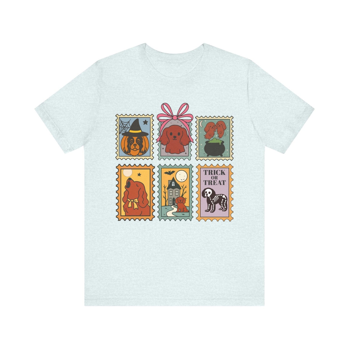 Ruby Cavalier Spooky Stamps TShirt