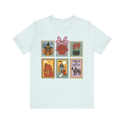 Ruby Cavalier Spooky Stamps TShirt