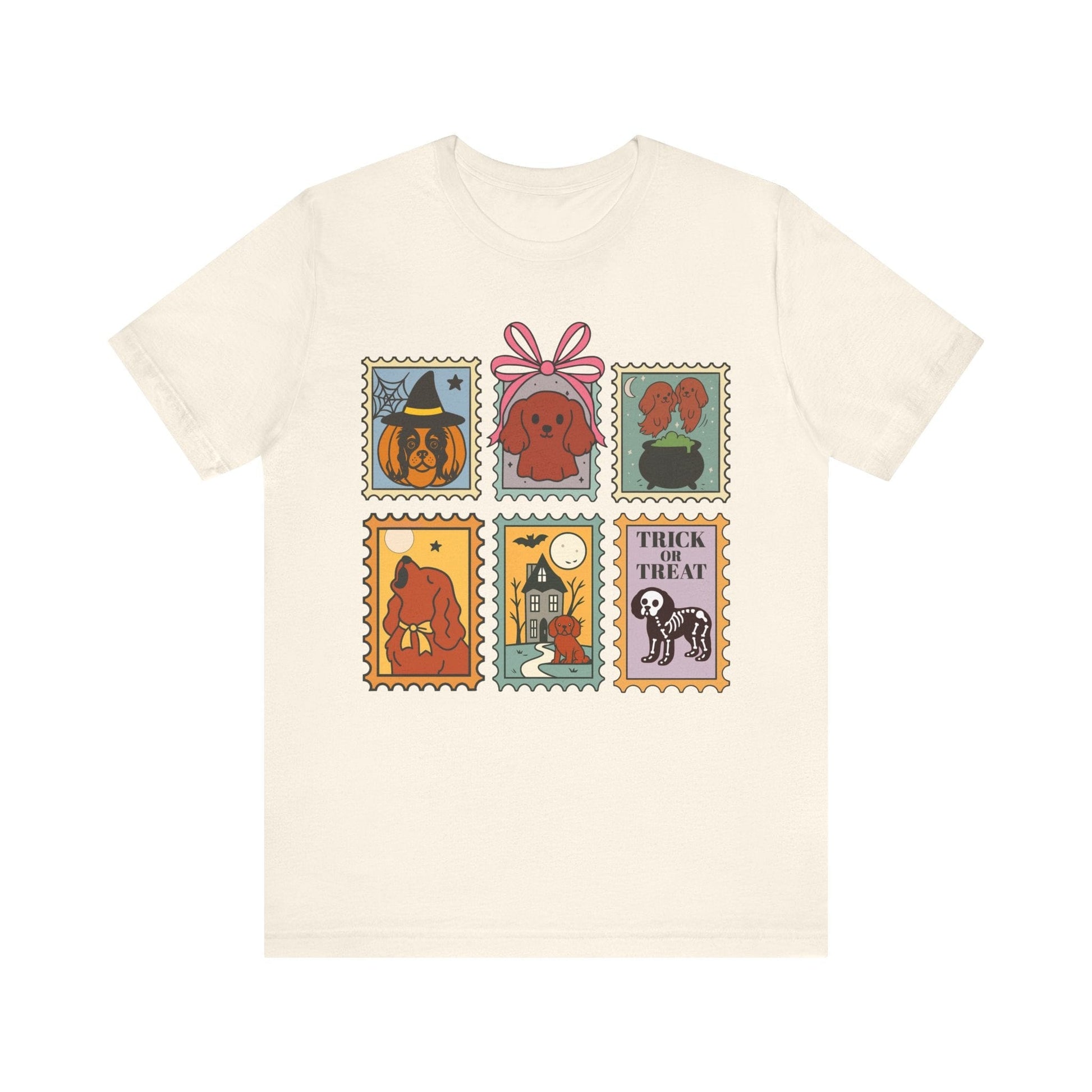 Ruby Cavalier Spooky Stamps TShirt