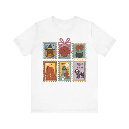 Ruby Cavalier Spooky Stamps TShirt