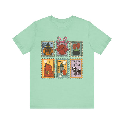 Ruby Cavalier Spooky Stamps TShirt