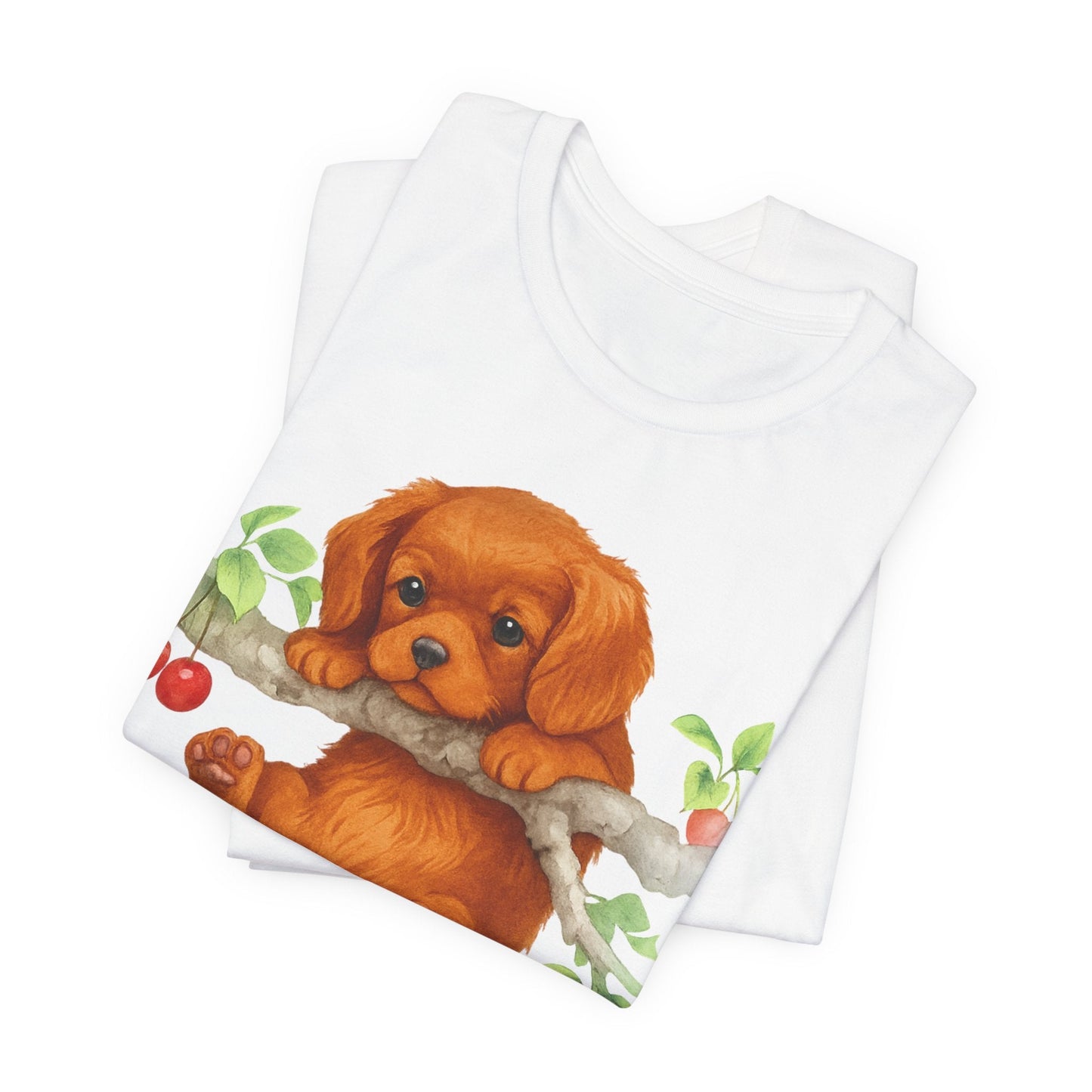 Printify T-Shirt Ruby King Charles Hang In There Tshirt