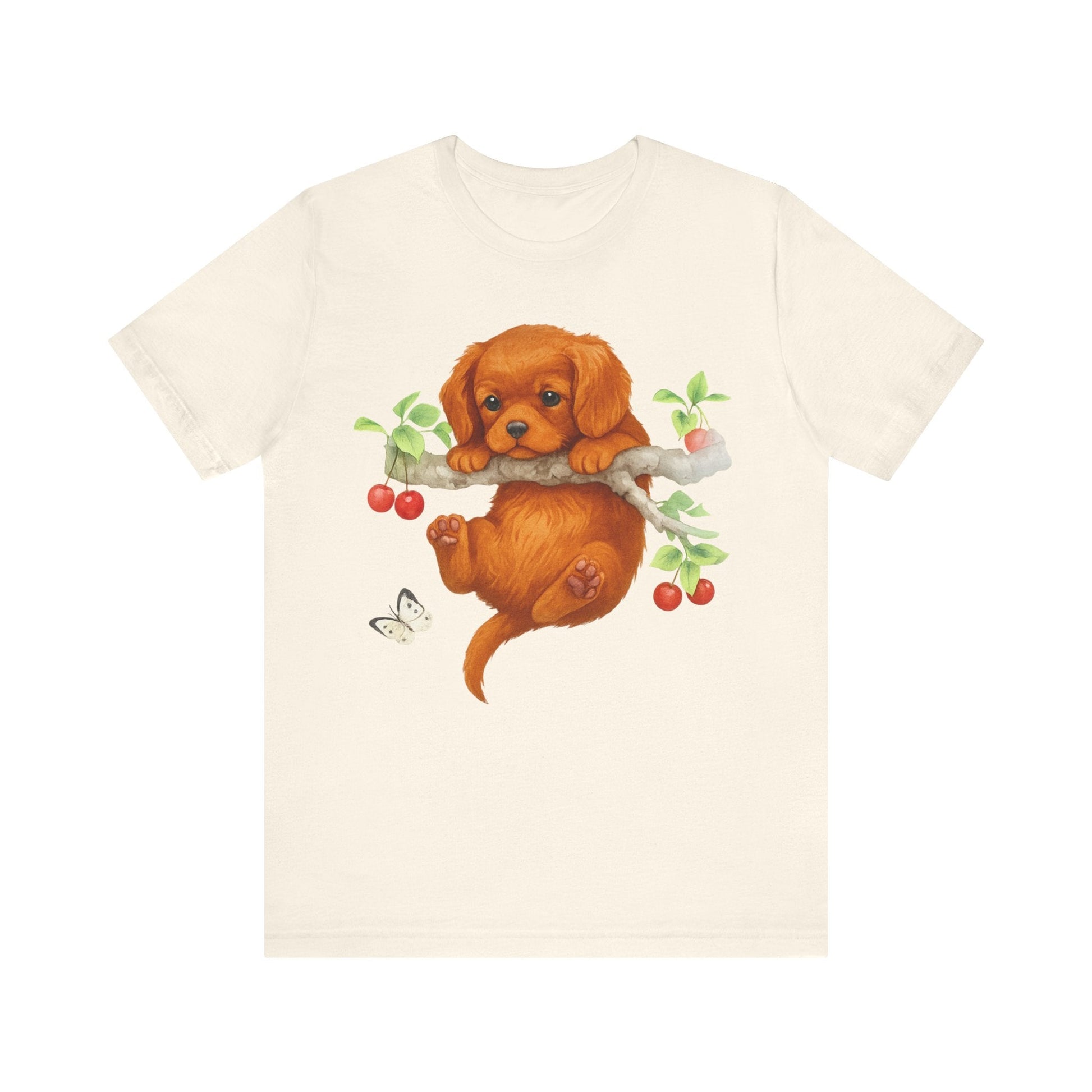 Printify T-Shirt Ruby King Charles Hang In There Tshirt
