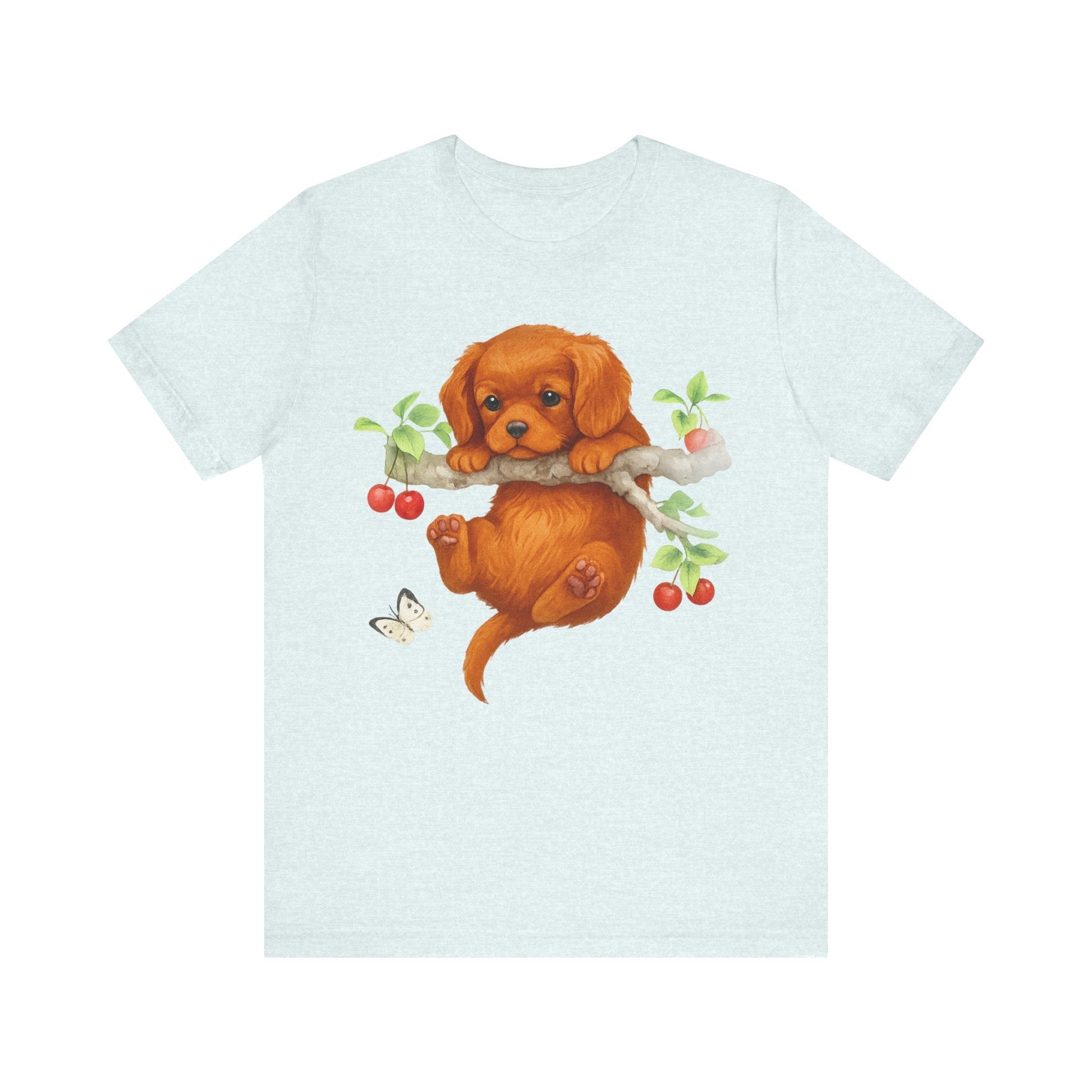Printify T-Shirt Ruby King Charles Hang In There Tshirt