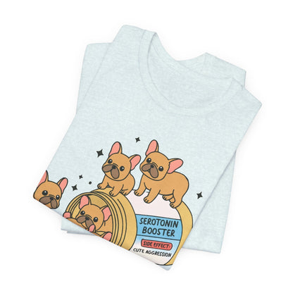 Serotonin Tee Fawn French Bulldog