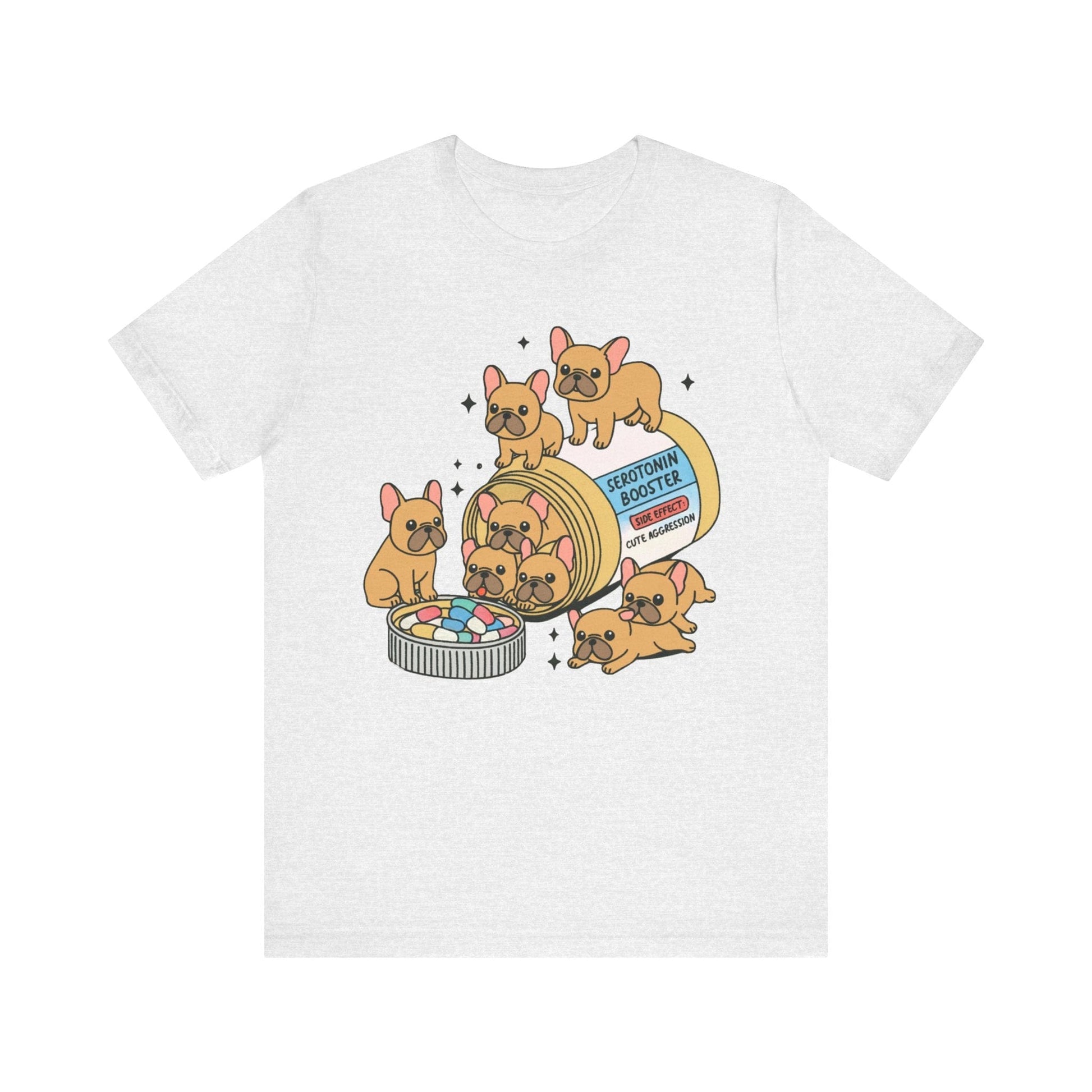 Serotonin Tee Fawn French Bulldog