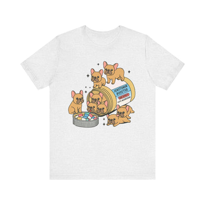 Serotonin Tee Fawn French Bulldog