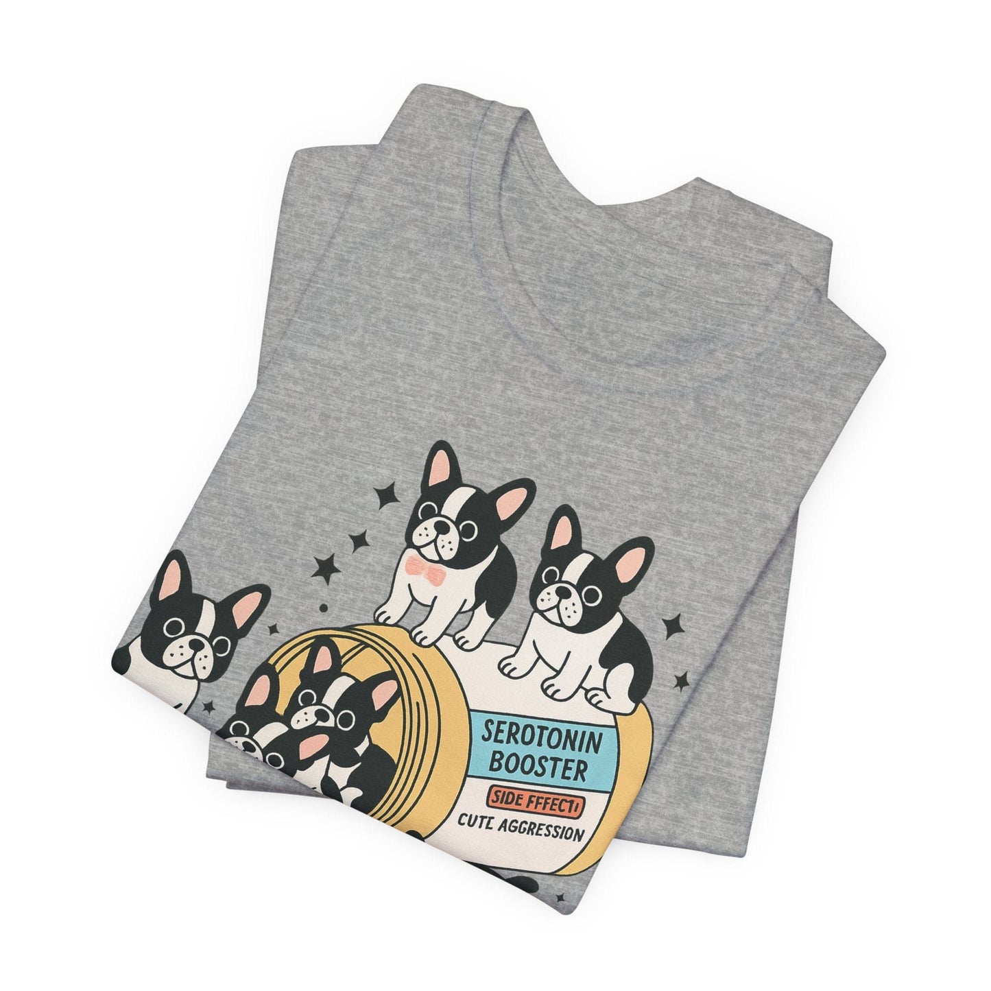 Serotonin Tee Piebald Frenchie