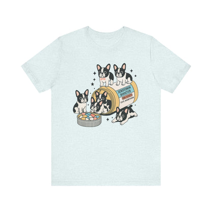 Serotonin Tee Piebald Frenchie