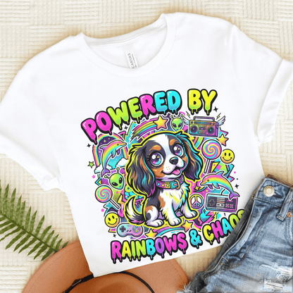 Personalized Cavalier 90s Nostalgia Unisex TShirt White