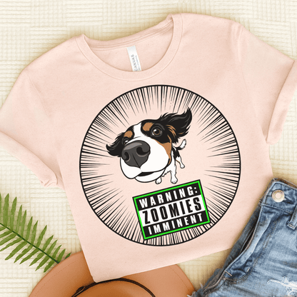 Personalized Cavalier 90s Unisex TShirt Soft Pink