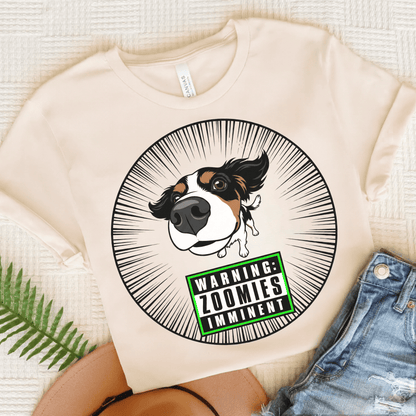 Personalized Cavalier 90s Unisex TShirt Natural