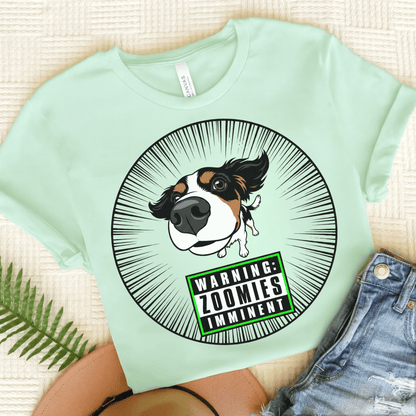 Personalized Cavalier 90s Unisex TShirt Heather Mint