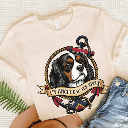 Personalized Cavalier Mental Health Unisex TShirt Natural