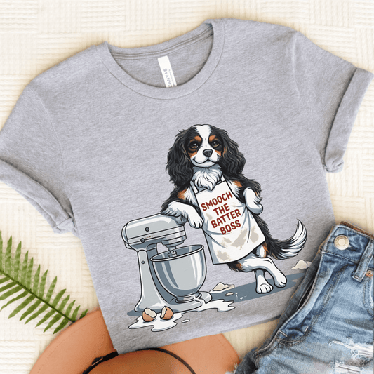 Personalized Cavalier Baking Unisex Tshirt Athletic Heather