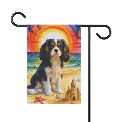 Tricolor Cavalier Beach Garden Flag