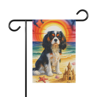 Tricolor Cavalier Beach Garden Flag