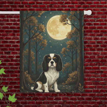 Personalized Cavalie Nighttime Garden Yard Flag 24.5'' × 32''