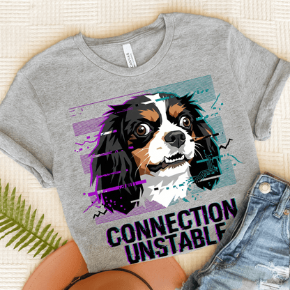 Personalized Cavalier Computer Unisex TShirt Athletic Heather
