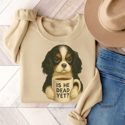 Tricolor Cavalier Dead Yet Sweatshirt Sand