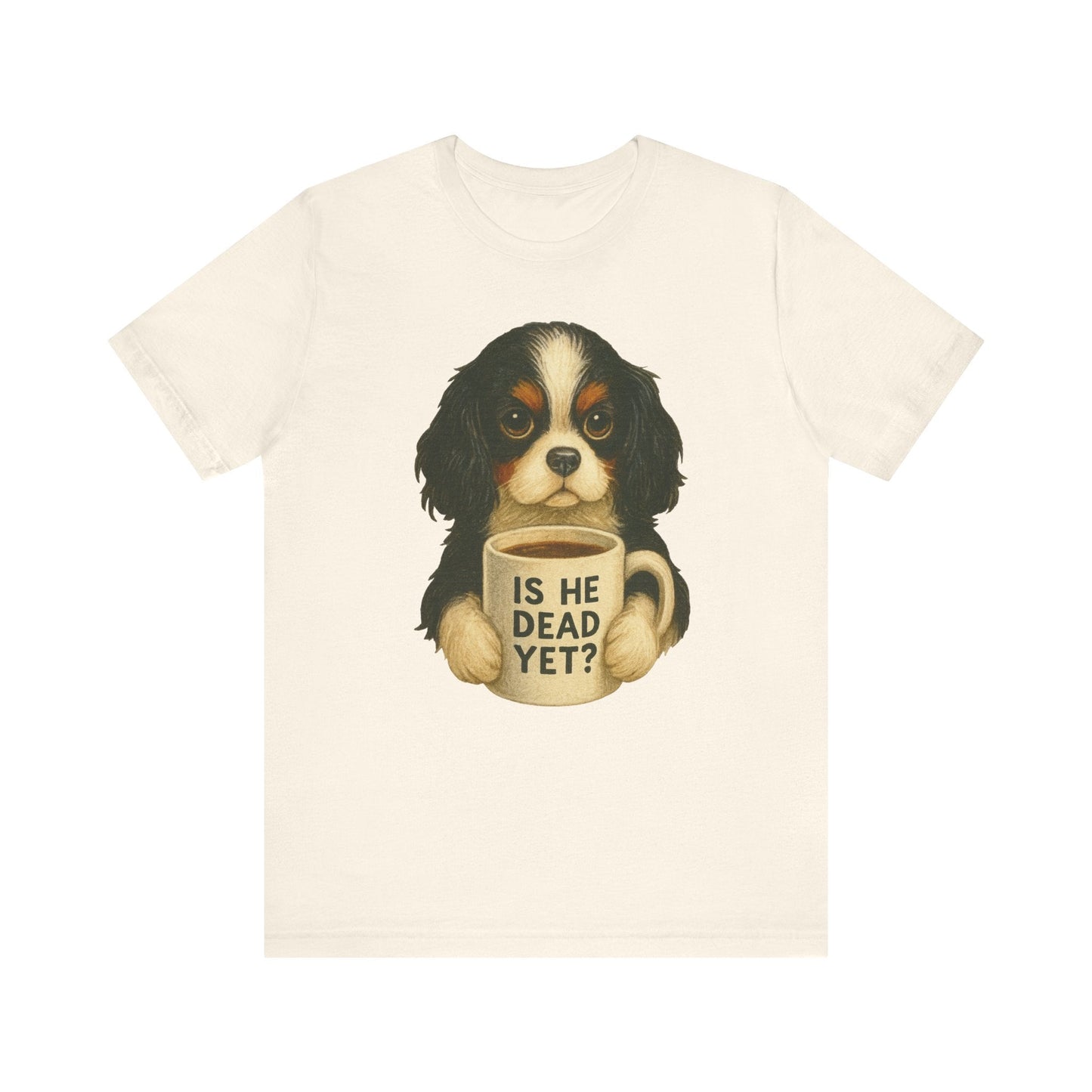 Tricolor Cavalier Dead Yet TShirt